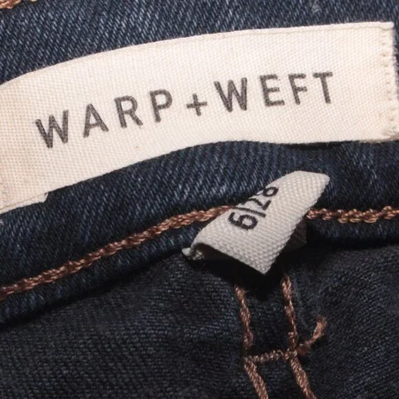 NWT Warp + Weft RFD Straight Jeans Size 28 - Picture 7 of 12